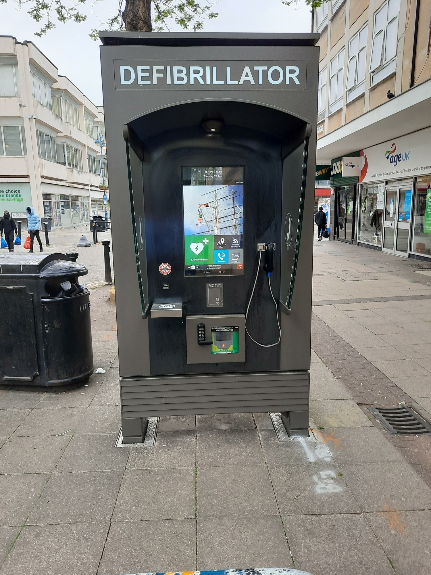 How do I know where my nearest AED is?